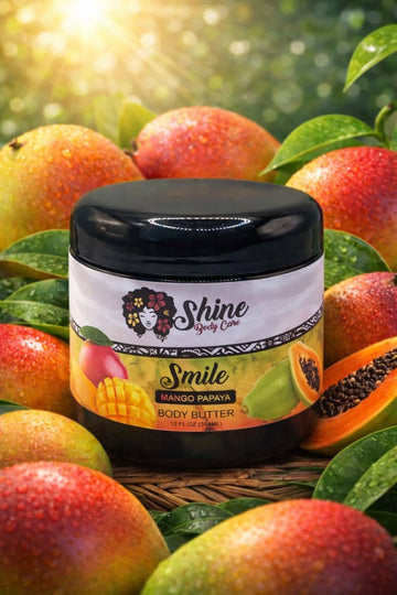 Smile Body Butter-Mango Papaya 12 oz