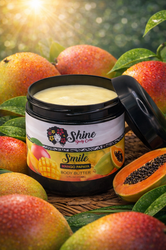 Smile Body Butter-Mango Papaya 12 oz