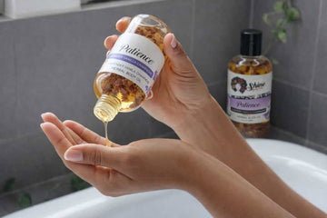 Patience Herbal Body Oil- Lavender Vanilla Champagne 8 oz