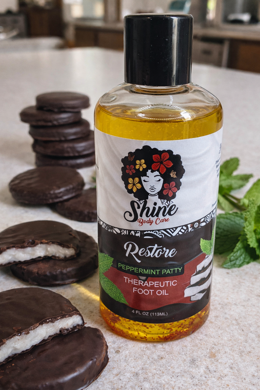 Restore Therapeutic Foot Oil-Peppermint Patty  8 oz