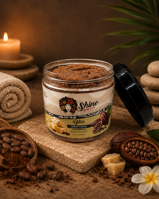 Bliss Body Polish-Sweet Cocoa 16oz